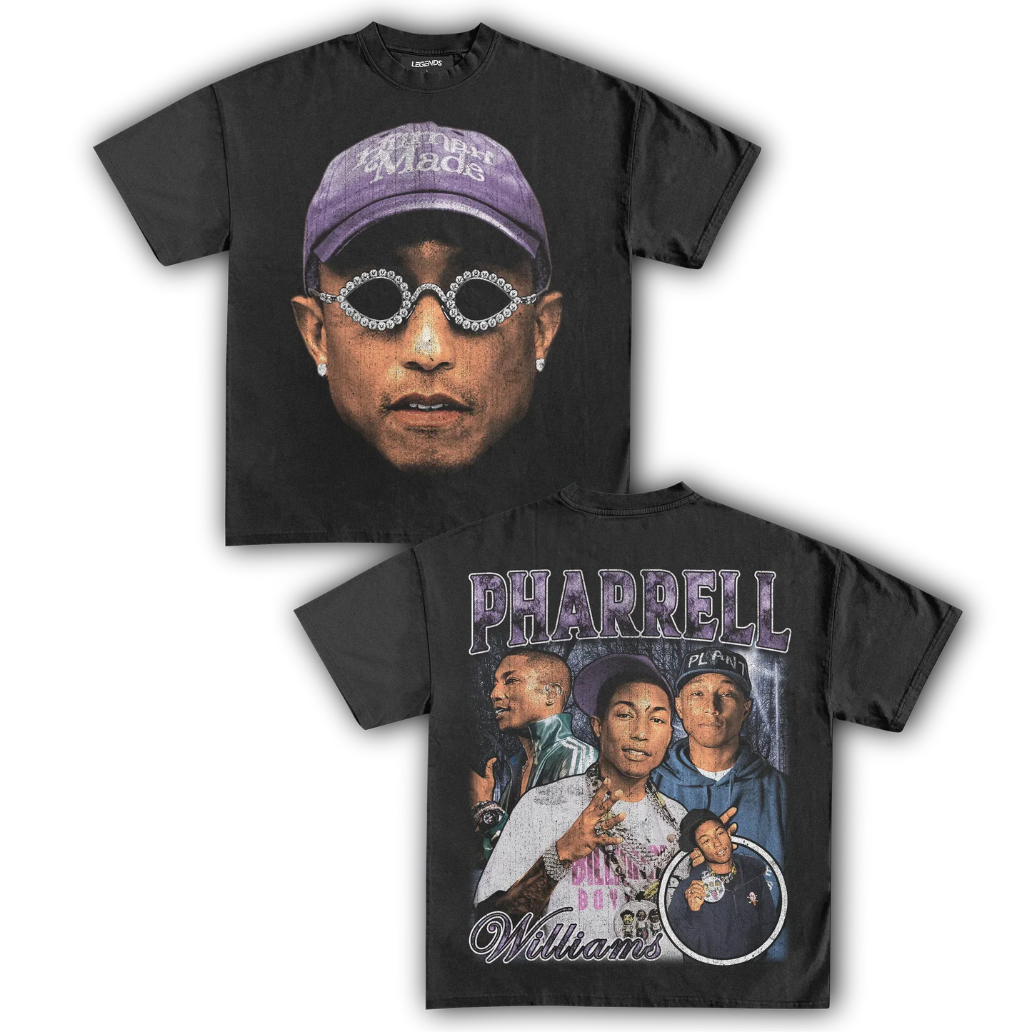 PHARRELL WILLIAMS TEE - FIRE DEAL