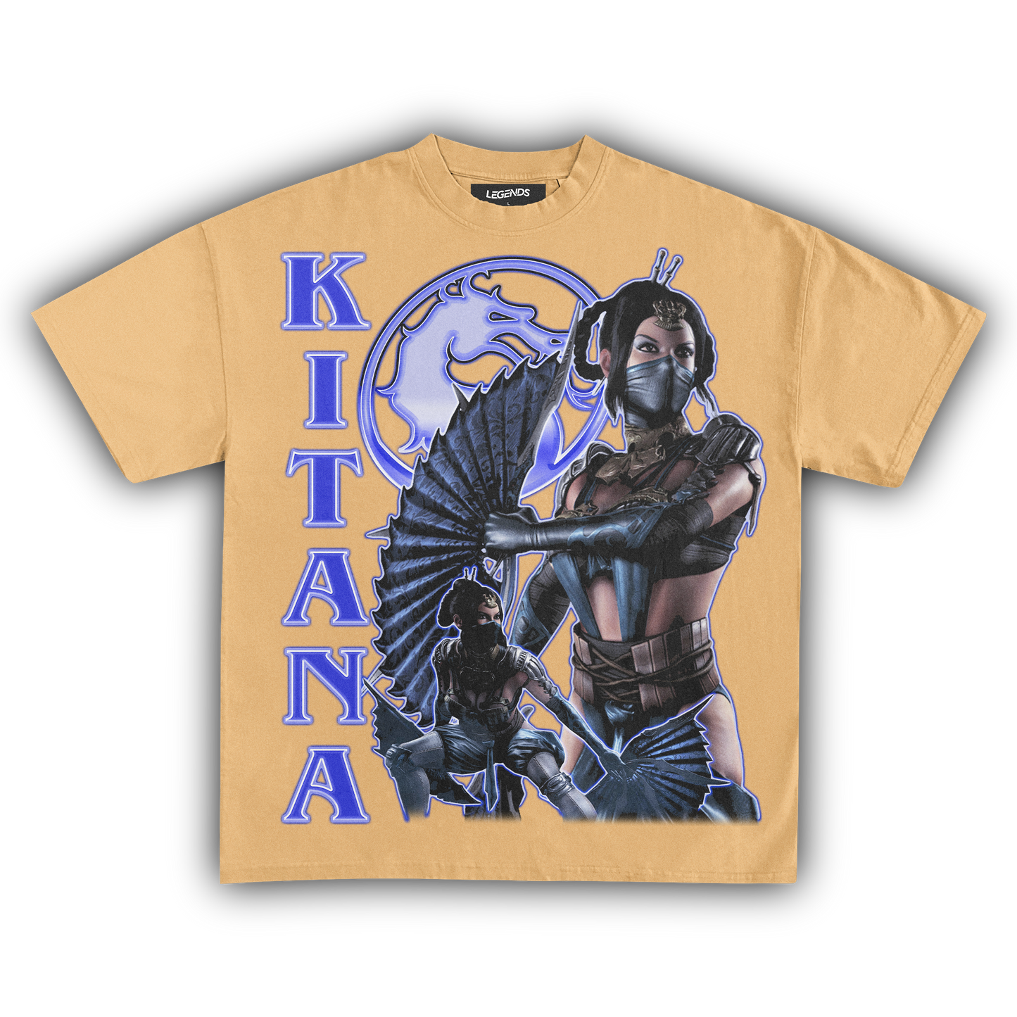 KITANA MORTAL KOMBAT VINTAGE TEE