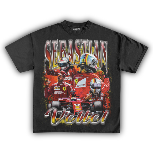 SABASTIAN VETTEL FERRARI TEE