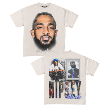 NIPSEY HUSSLE BIG FACE TEE