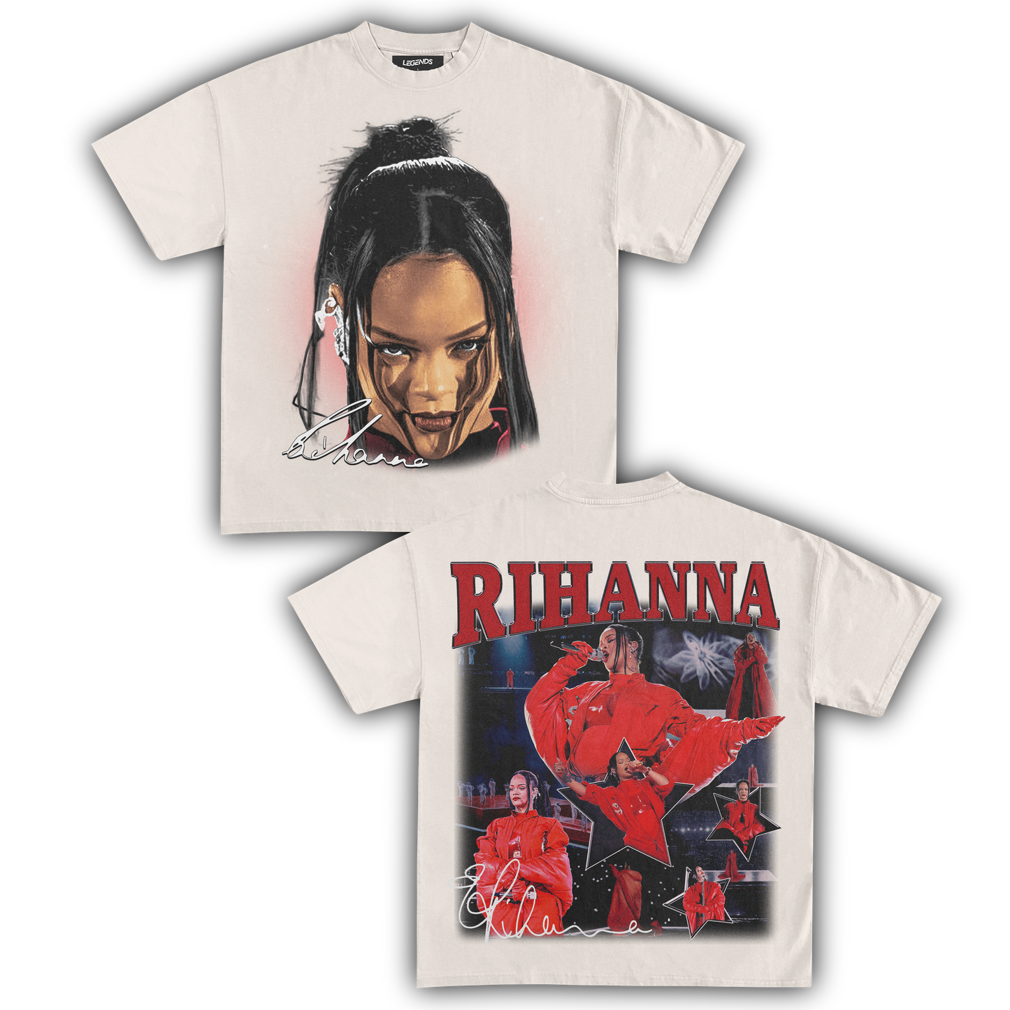 RIHANNA SUPER BOWL 23' TEE