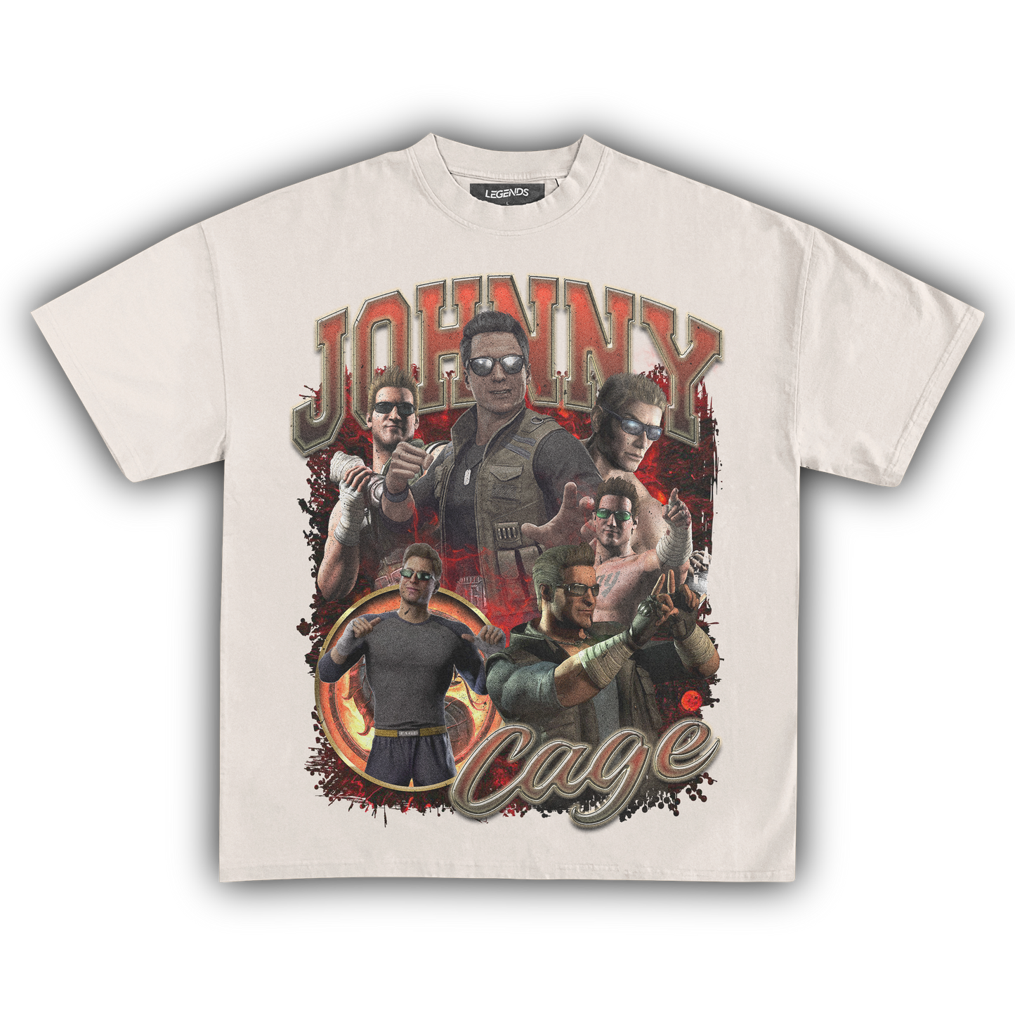 JOHNNY CAGE VINTAGE TEE