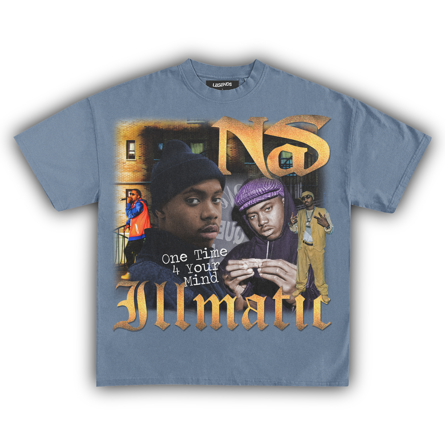 NAS ILLMATIC VINTAGE TEE