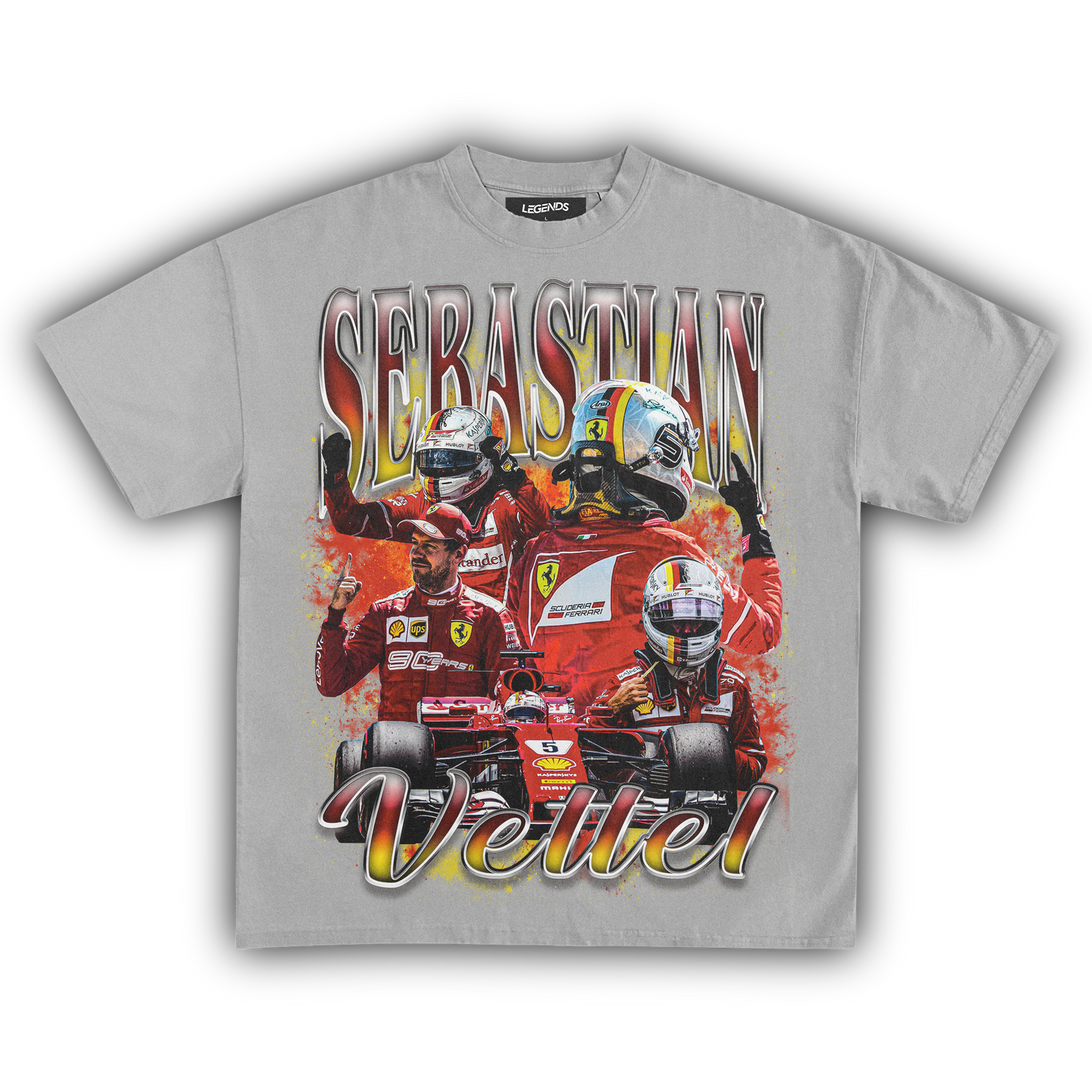 SABASTIAN VETTEL FERRARI TEE