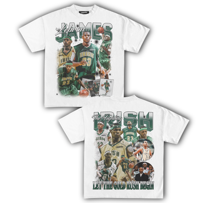LEBRON JAMES VINTAGE HIGH SCHOOL TEE