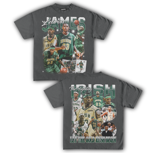 LEBRON JAMES VINTAGE HIGH SCHOOL TEE