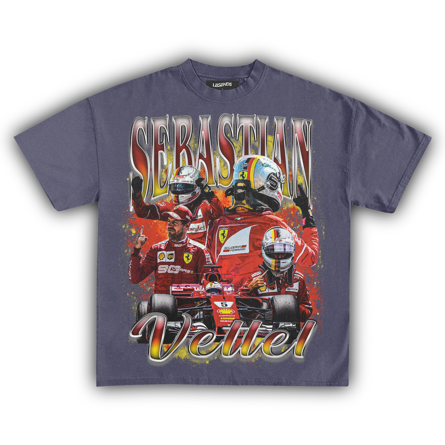 SABASTIAN VETTEL FERRARI TEE