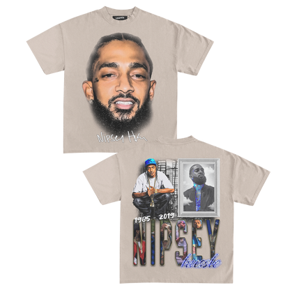 NIPSEY HUSSLE BIG FACE TEE