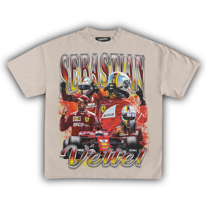 SABASTIAN VETTEL FERRARI TEE