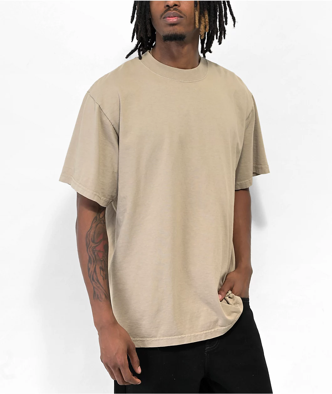 OATMEAL HEAVYWEIGHT TEE