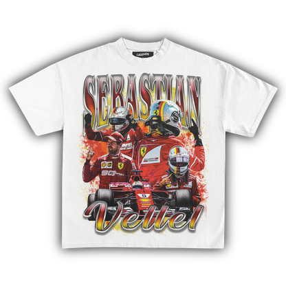 SABASTIAN VETTEL FERRARI TEE