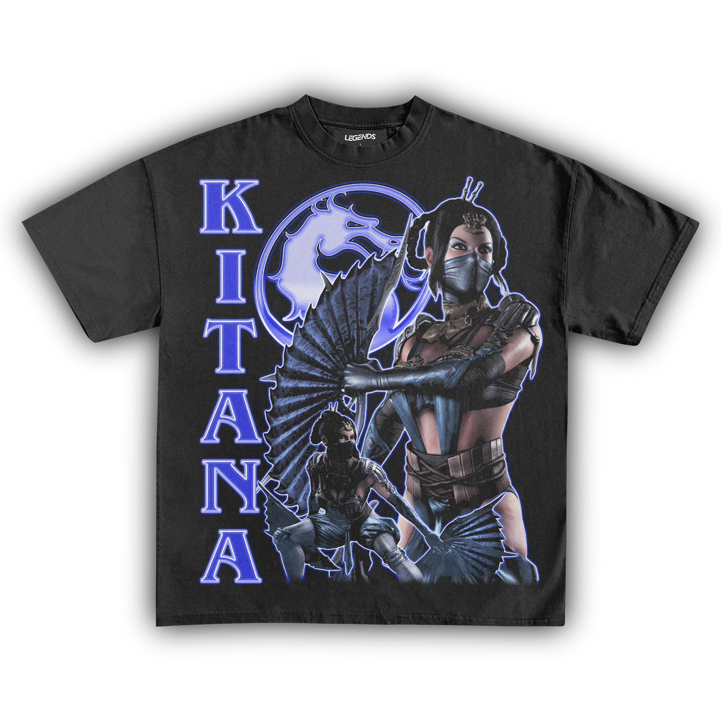 KITANA MORTAL KOMBAT VINTAGE TEE