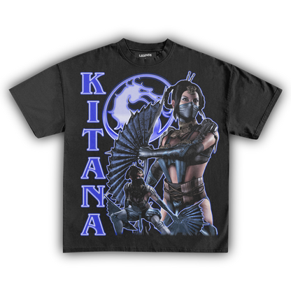 KITANA MORTAL KOMBAT VINTAGE TEE