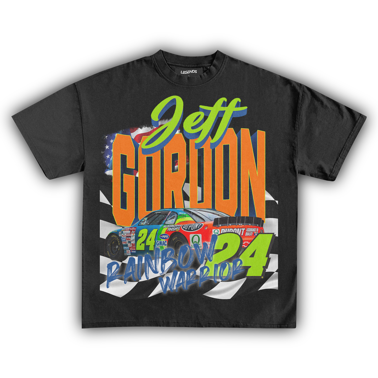 RAINBOW WARRIOR NASCAR TEE