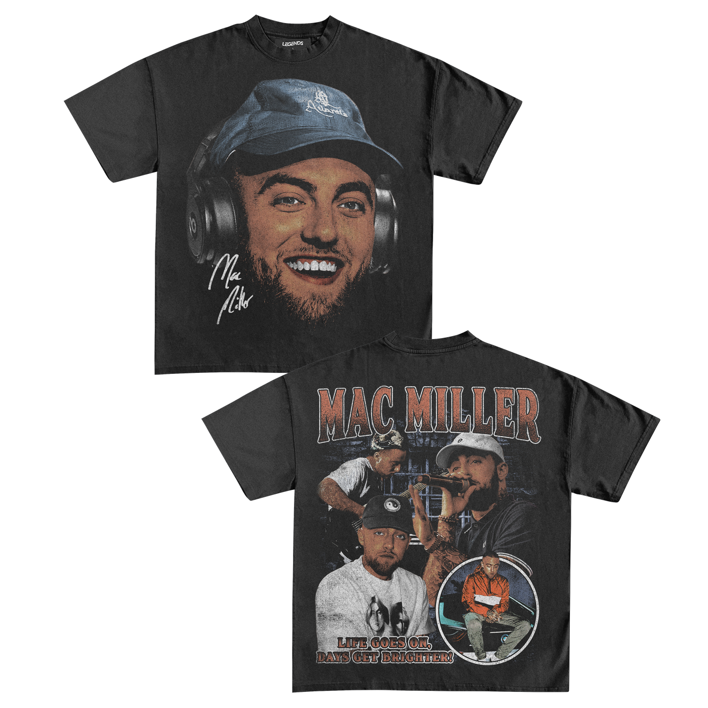 MAC MILLER BEATS TEE