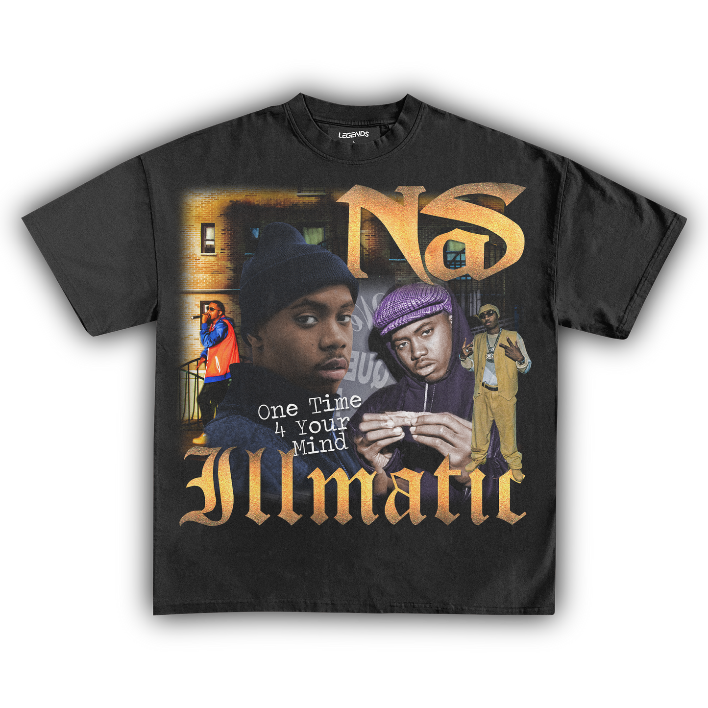 NAS ILLMATIC VINTAGE TEE