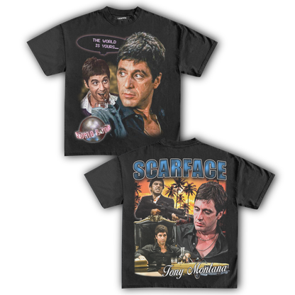 SCARFACE WORLD IS YOURS TEE