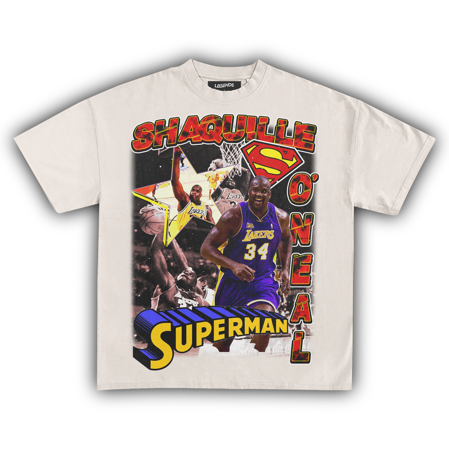 SHAQ SUPERMAN TEE