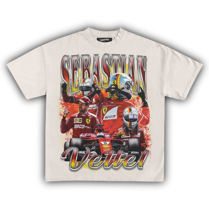 SABASTIAN VETTEL FERRARI TEE