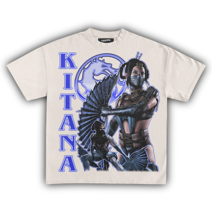 KITANA MORTAL KOMBAT VINTAGE TEE
