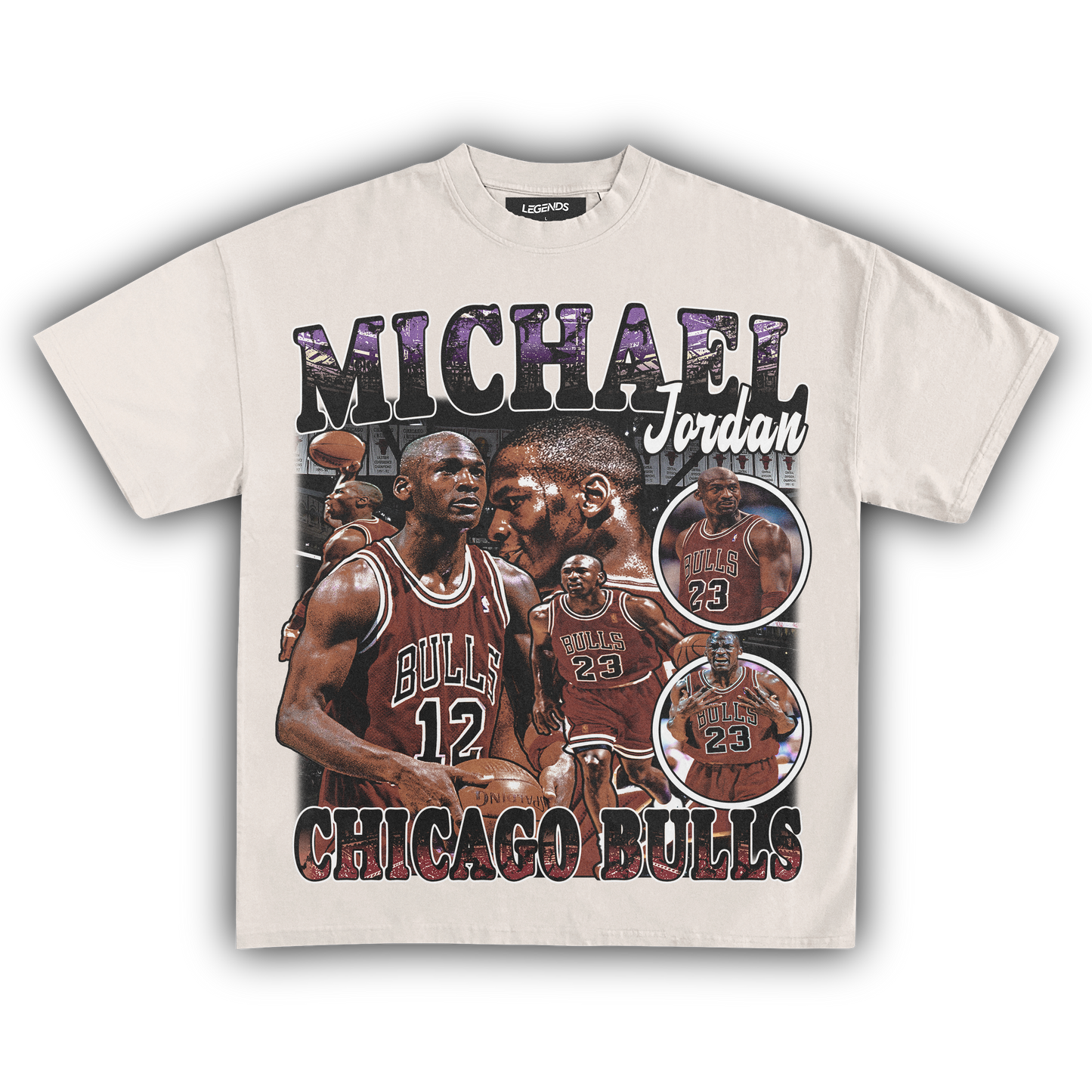 JORDAN RETRO BULLS TEE