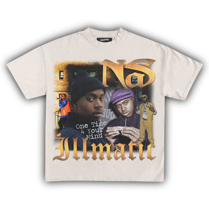 NAS ILLMATIC VINTAGE TEE
