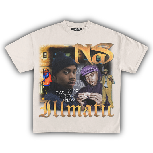 NAS ILLMATIC VINTAGE TEE