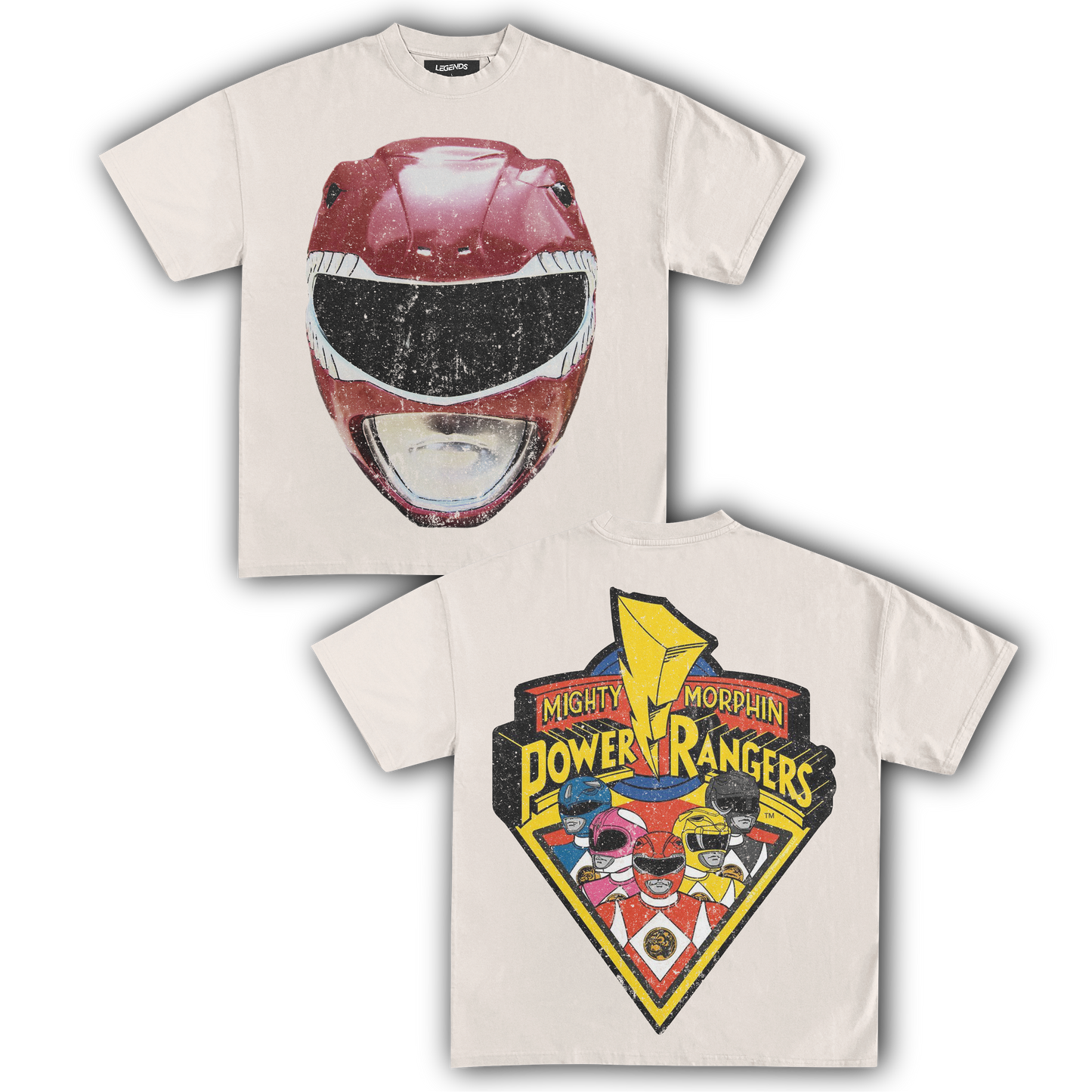 RED RANGER VINTAGE TEE