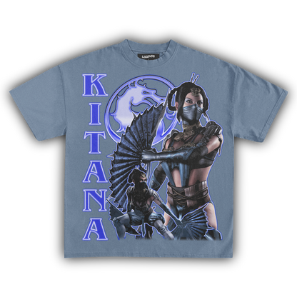 KITANA MORTAL KOMBAT VINTAGE TEE