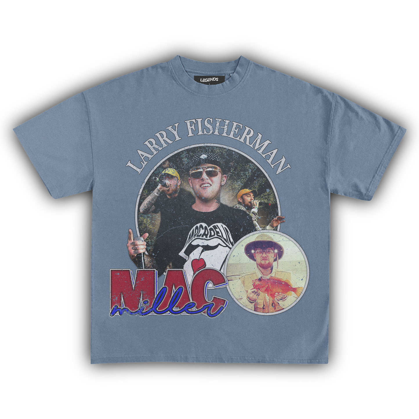 LARRY FISHERMAN VINTAGE TEE