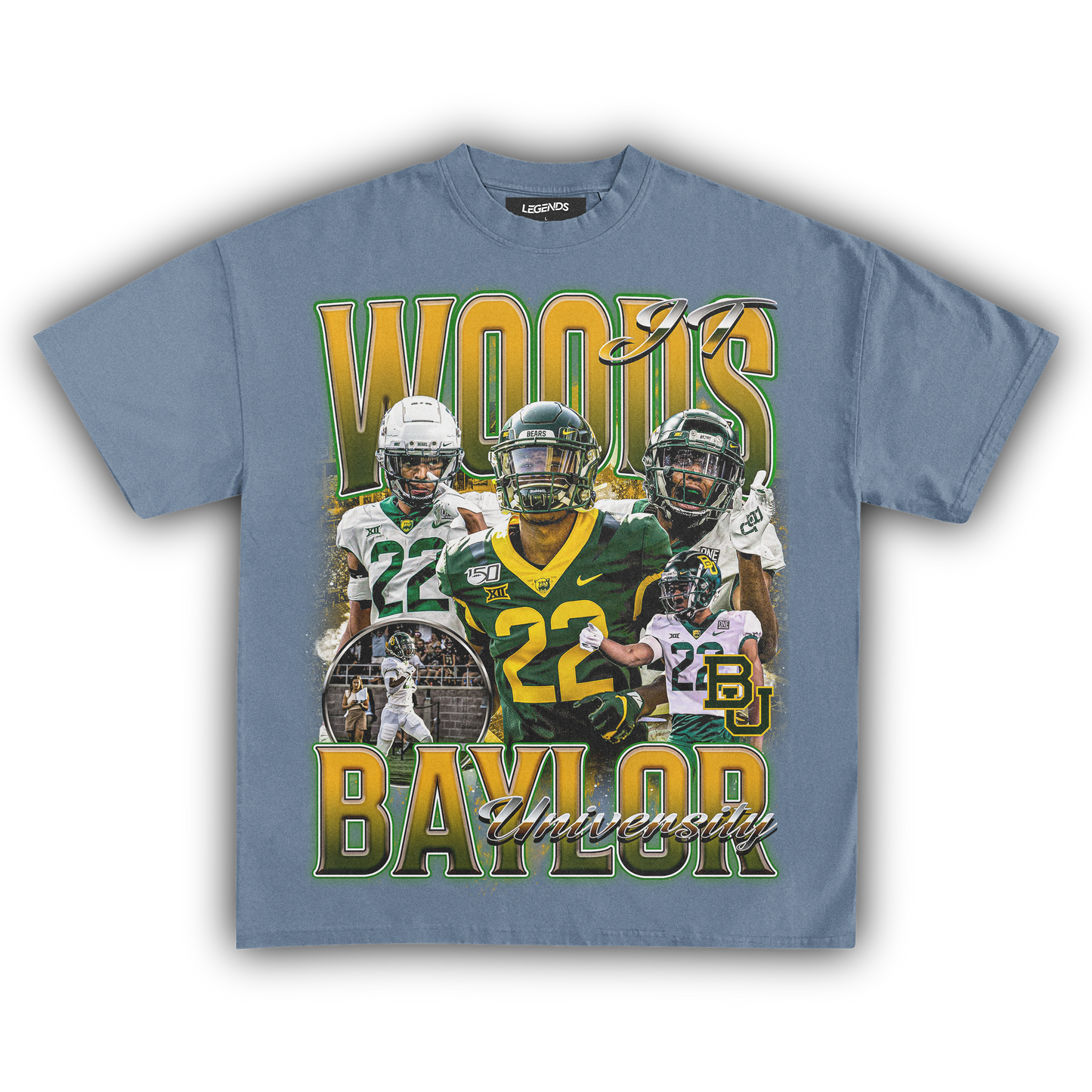 JT WOODS BAYLOR TEE