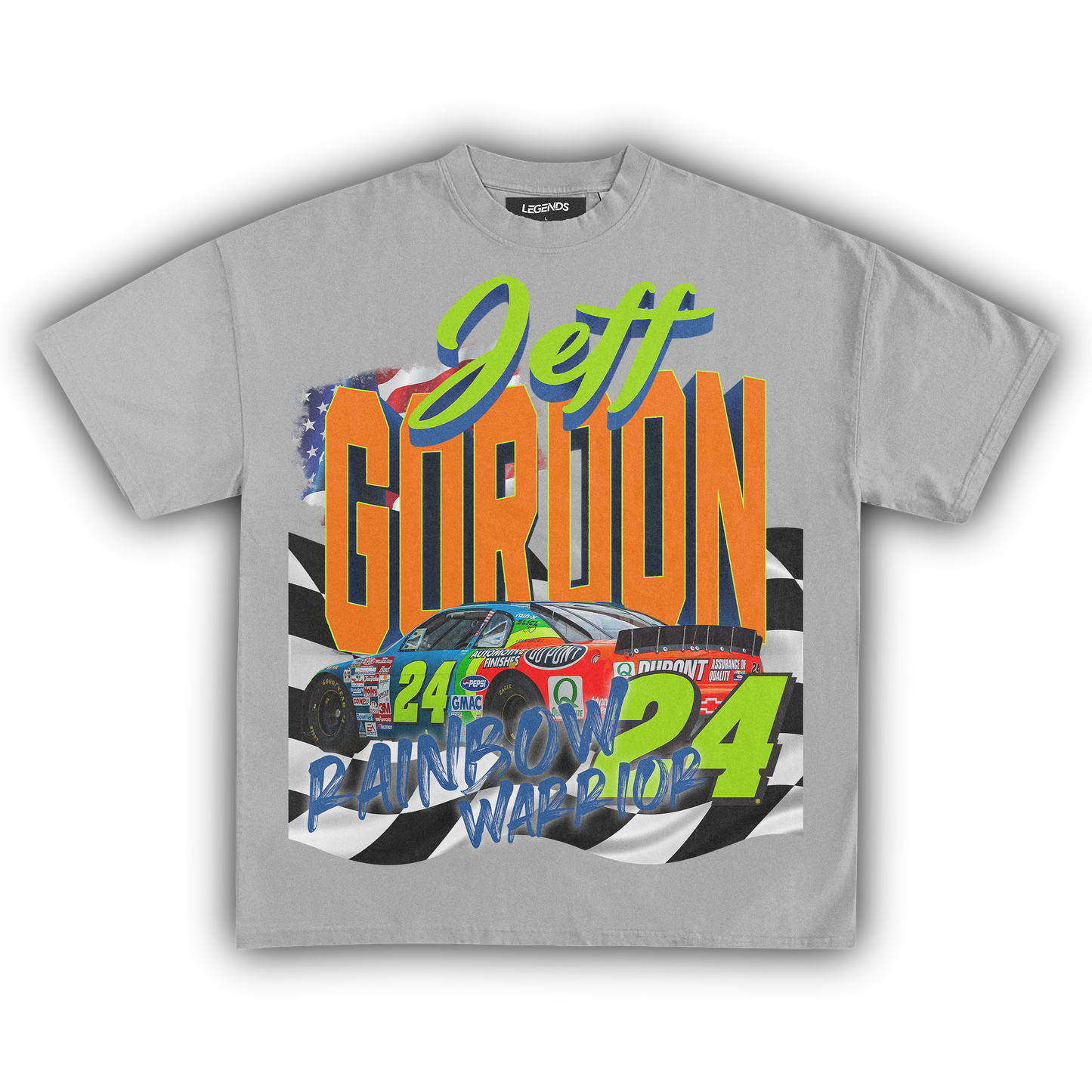 RAINBOW WARRIOR NASCAR TEE