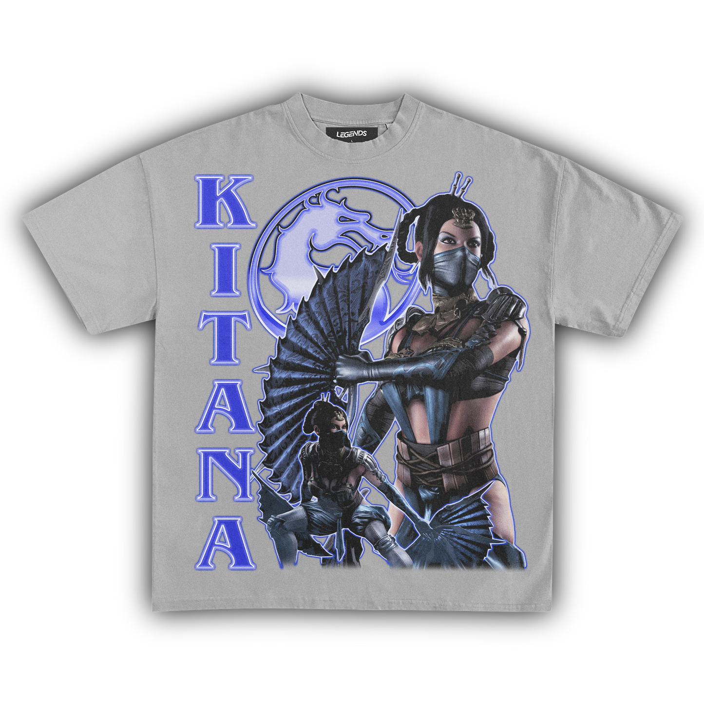 KITANA MORTAL KOMBAT VINTAGE TEE