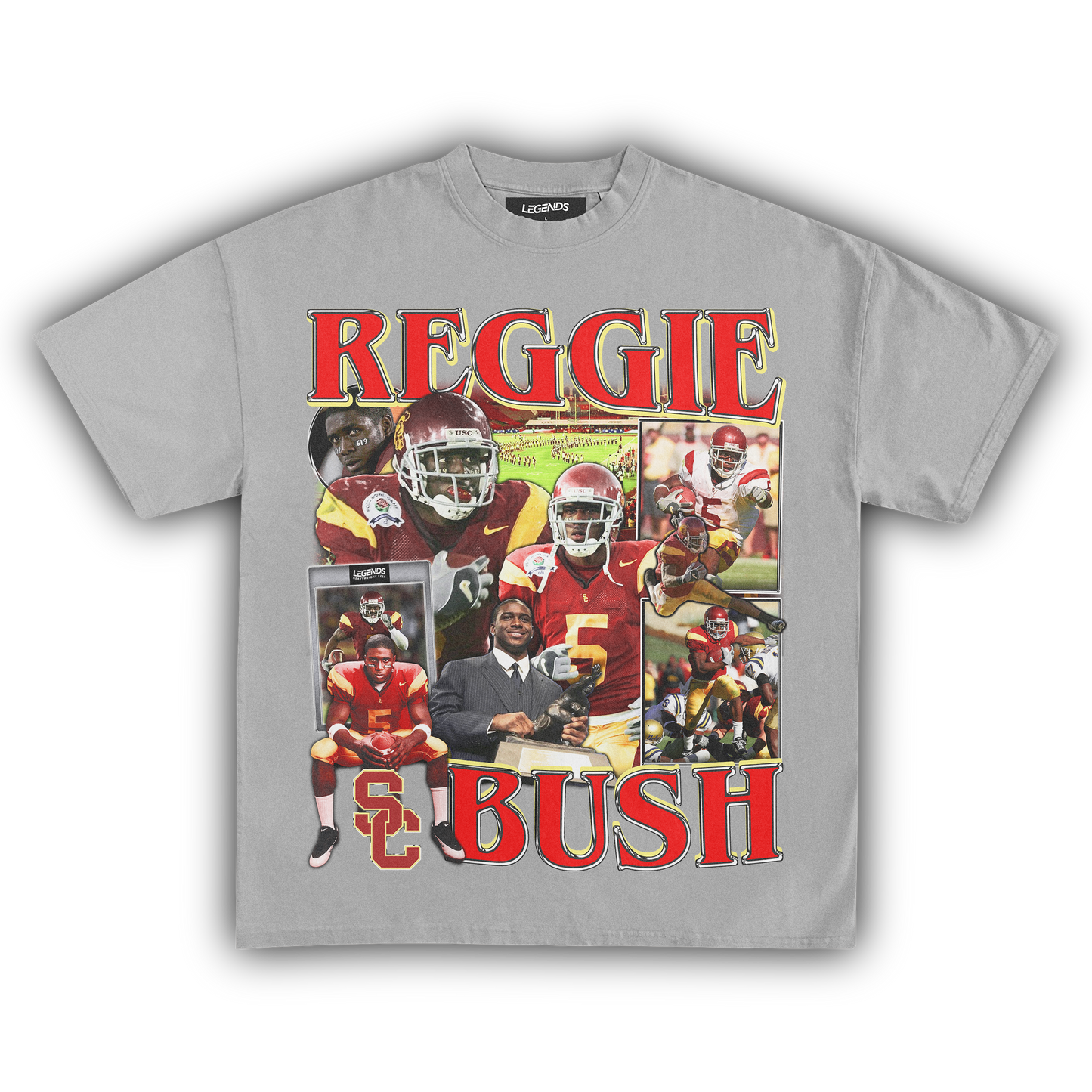 REGGIE BUSH TROJANS TEE