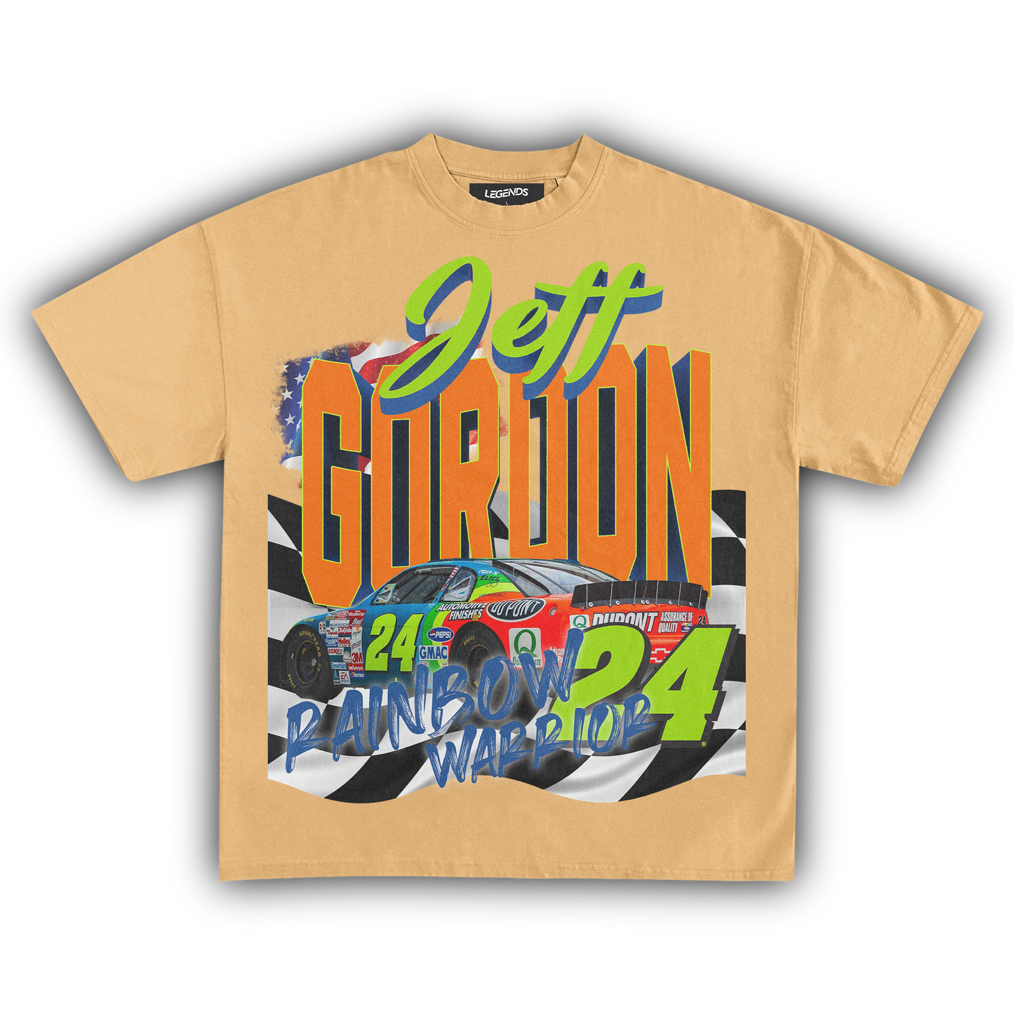 RAINBOW WARRIOR NASCAR TEE