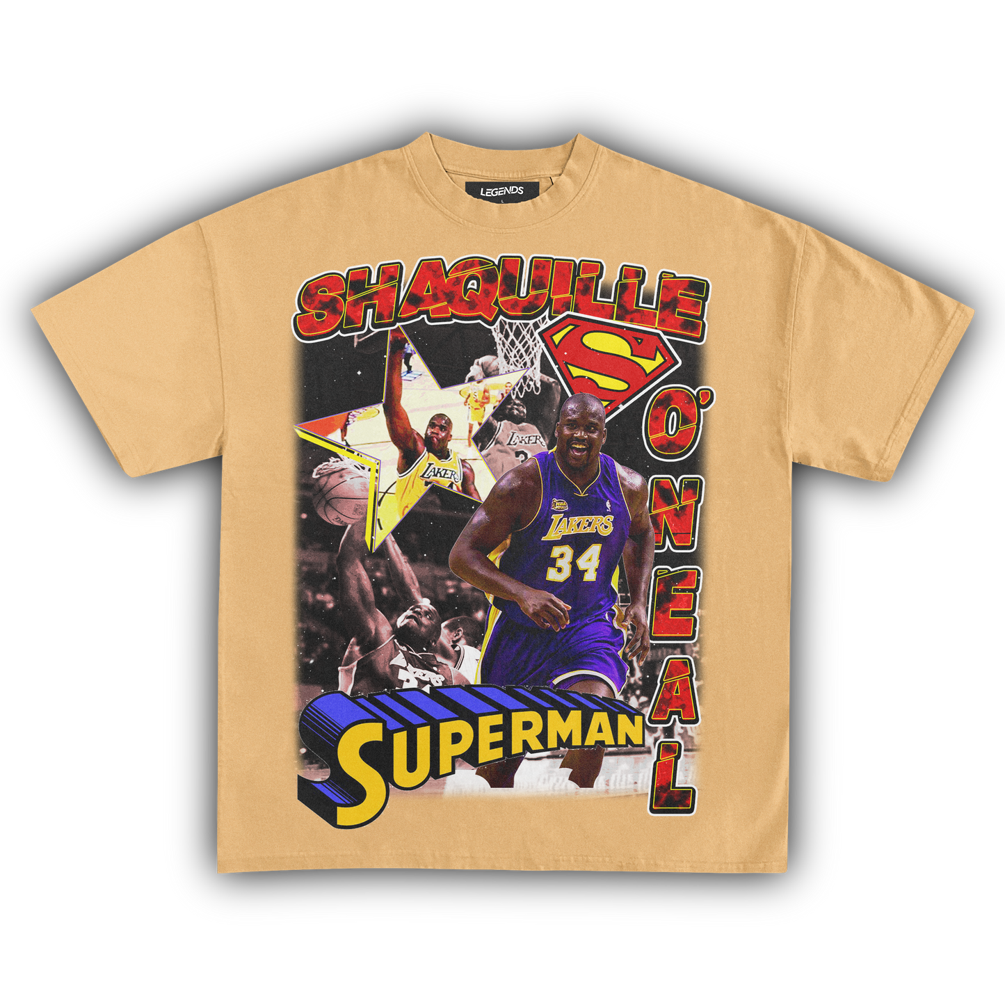 SHAQ SUPERMAN TEE