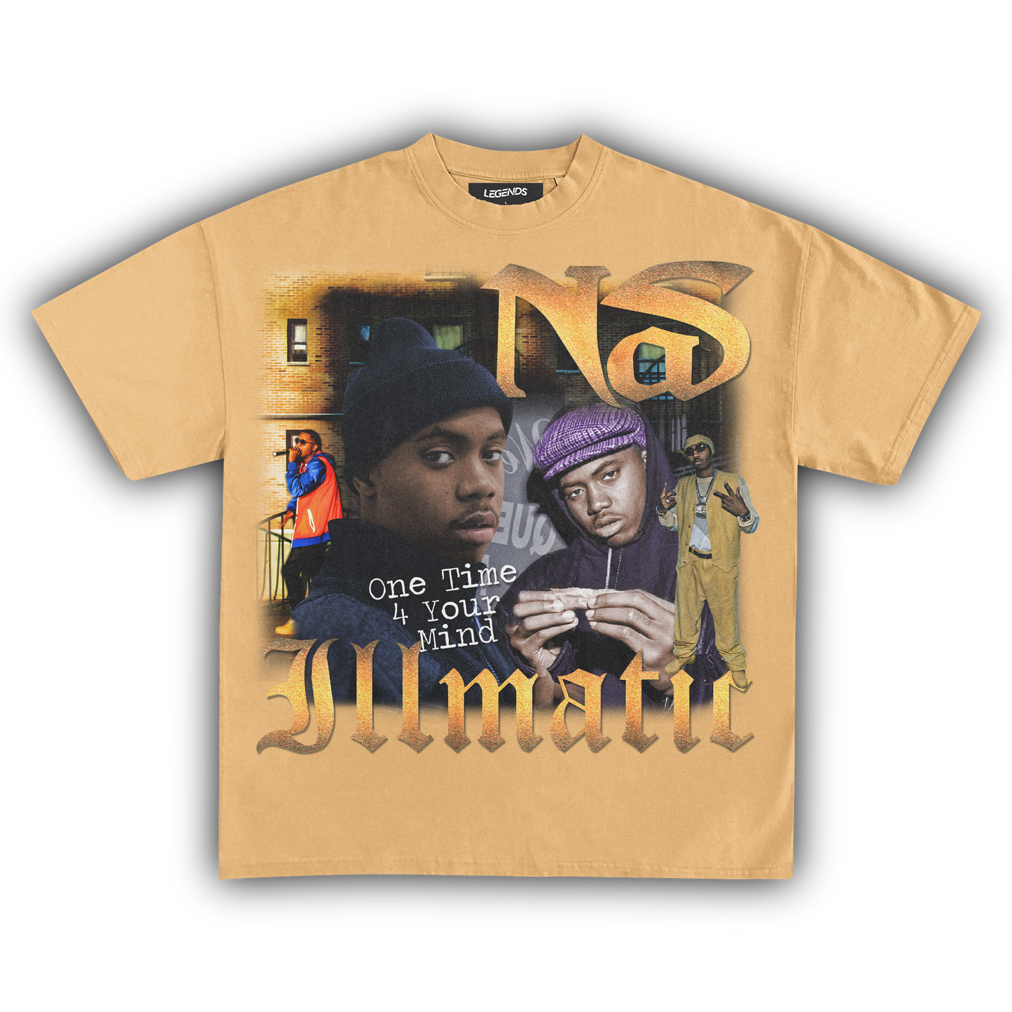 NAS ILLMATIC VINTAGE TEE