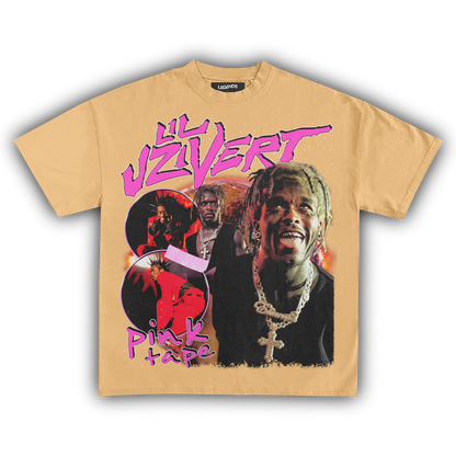 LIL UZI VERT PINK TAPE TEE