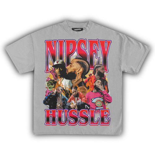 NIPSEY HUSSLE & MOTIVATE TEE
