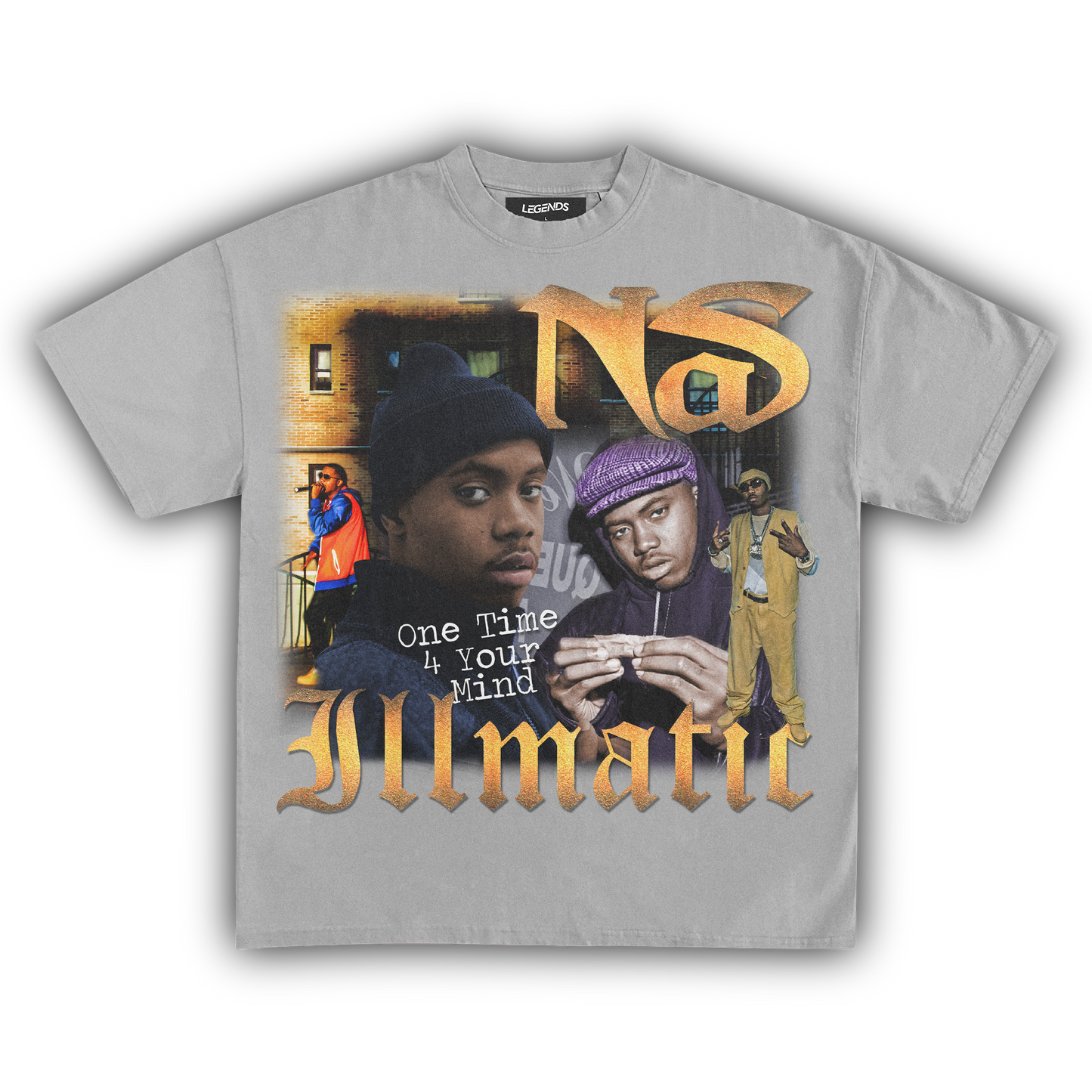 NAS ILLMATIC VINTAGE TEE