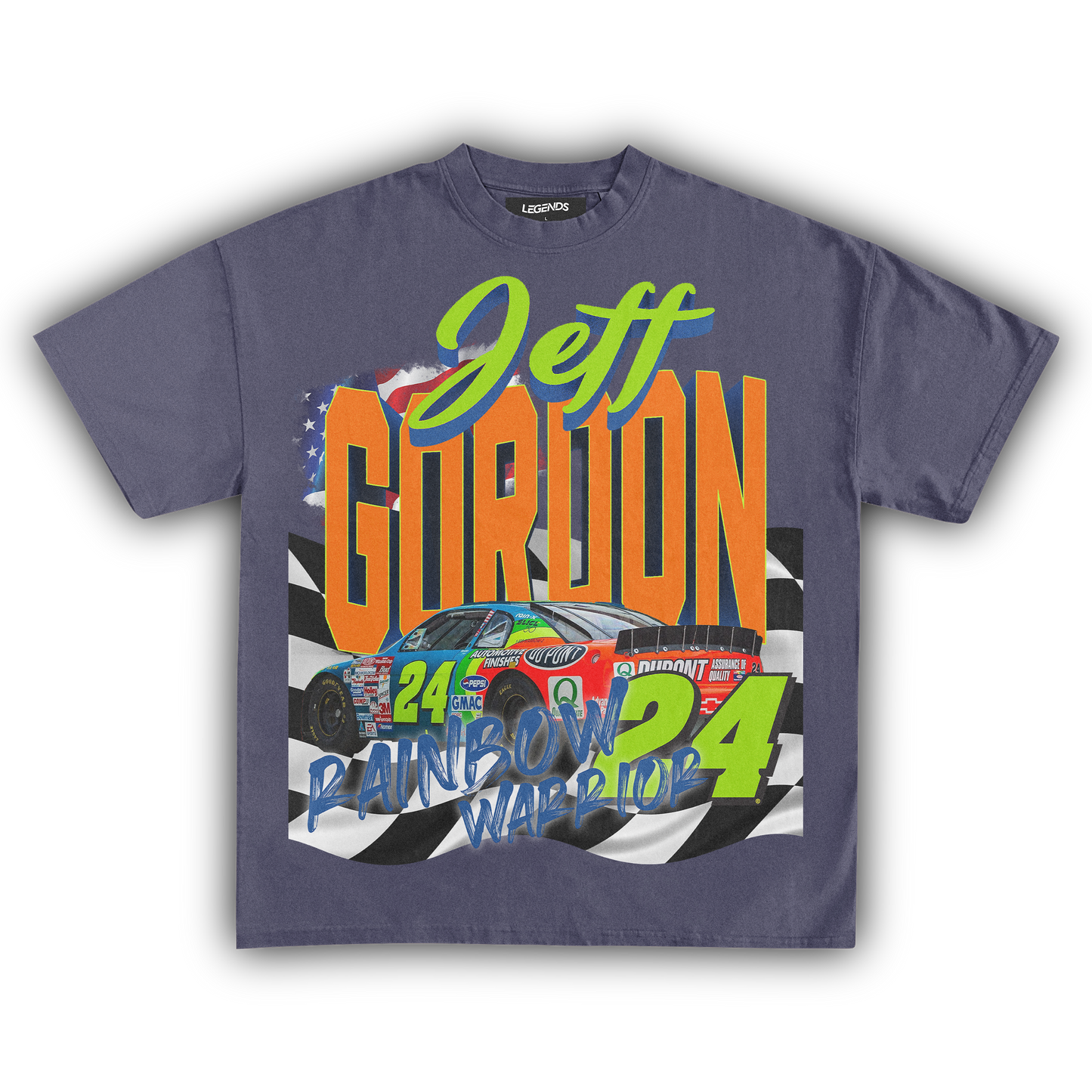 RAINBOW WARRIOR NASCAR TEE
