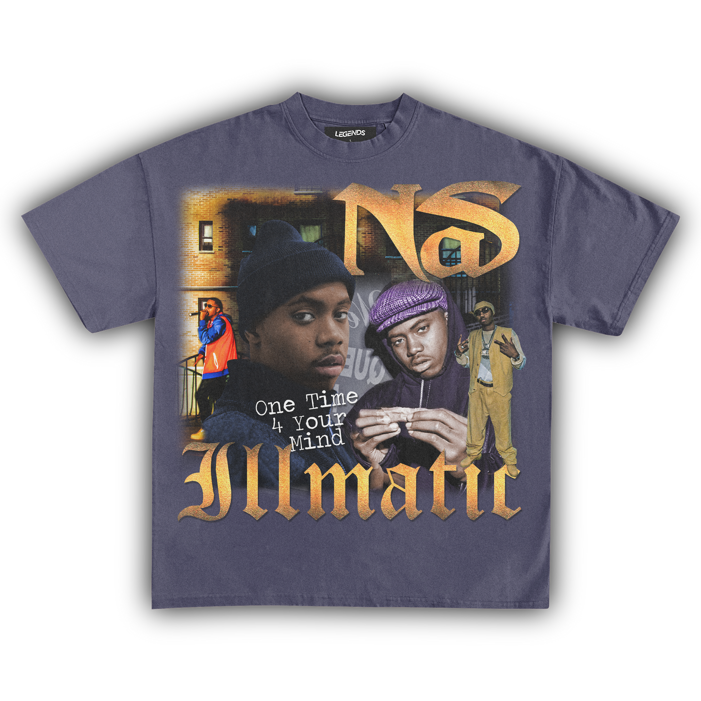NAS ILLMATIC VINTAGE TEE