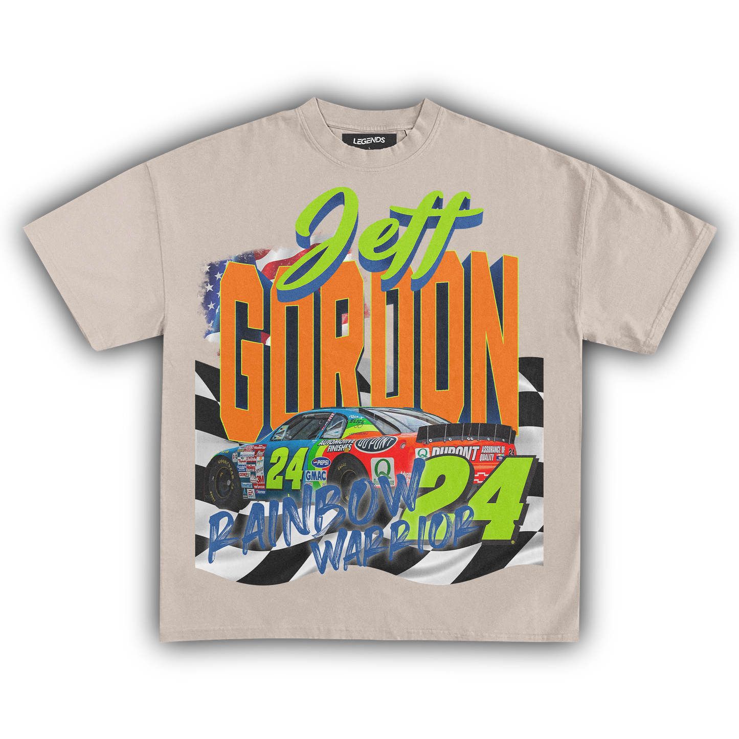 RAINBOW WARRIOR NASCAR TEE