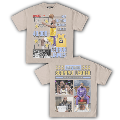 LEBRON JAMES 40,000 PTS TEE