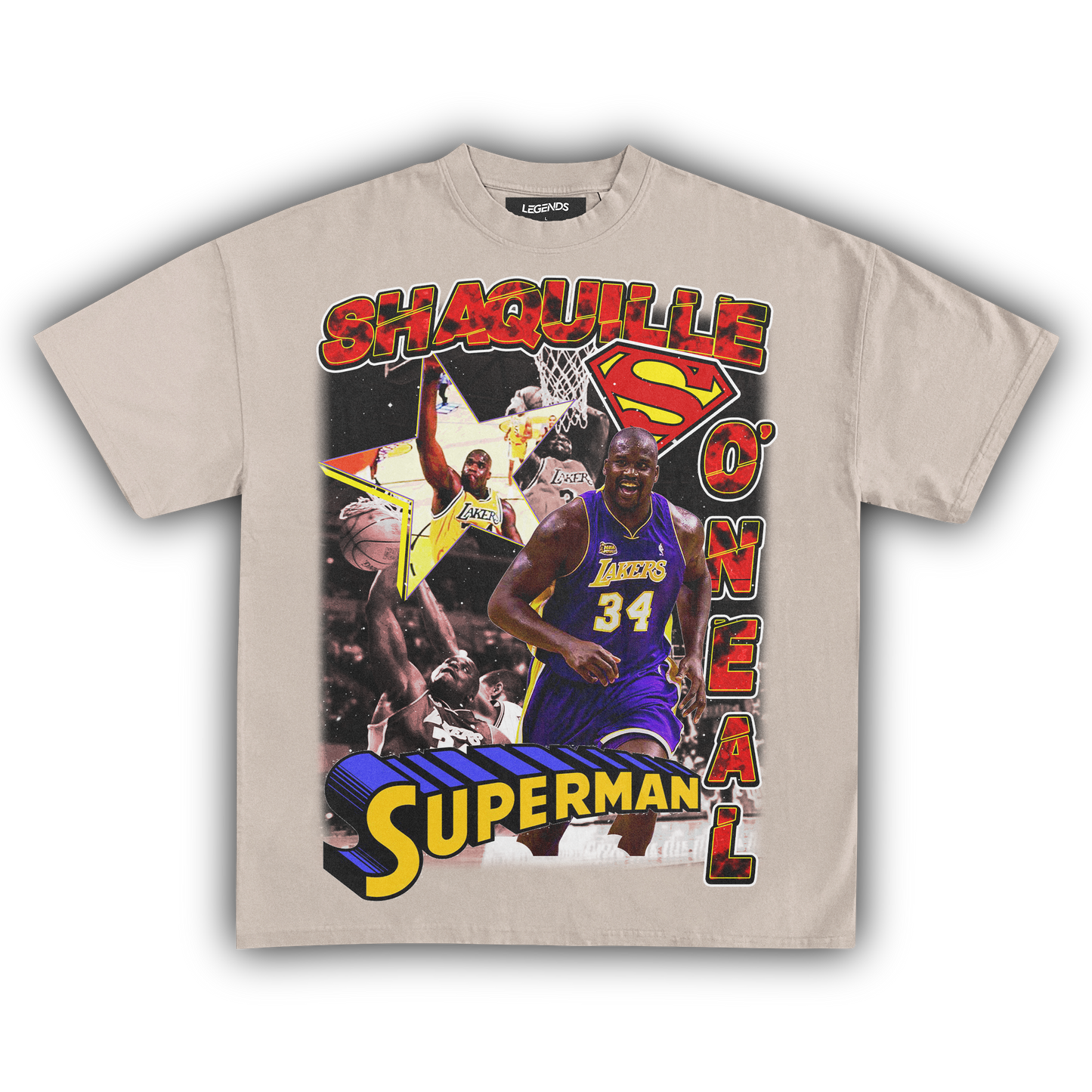 SHAQ SUPERMAN TEE