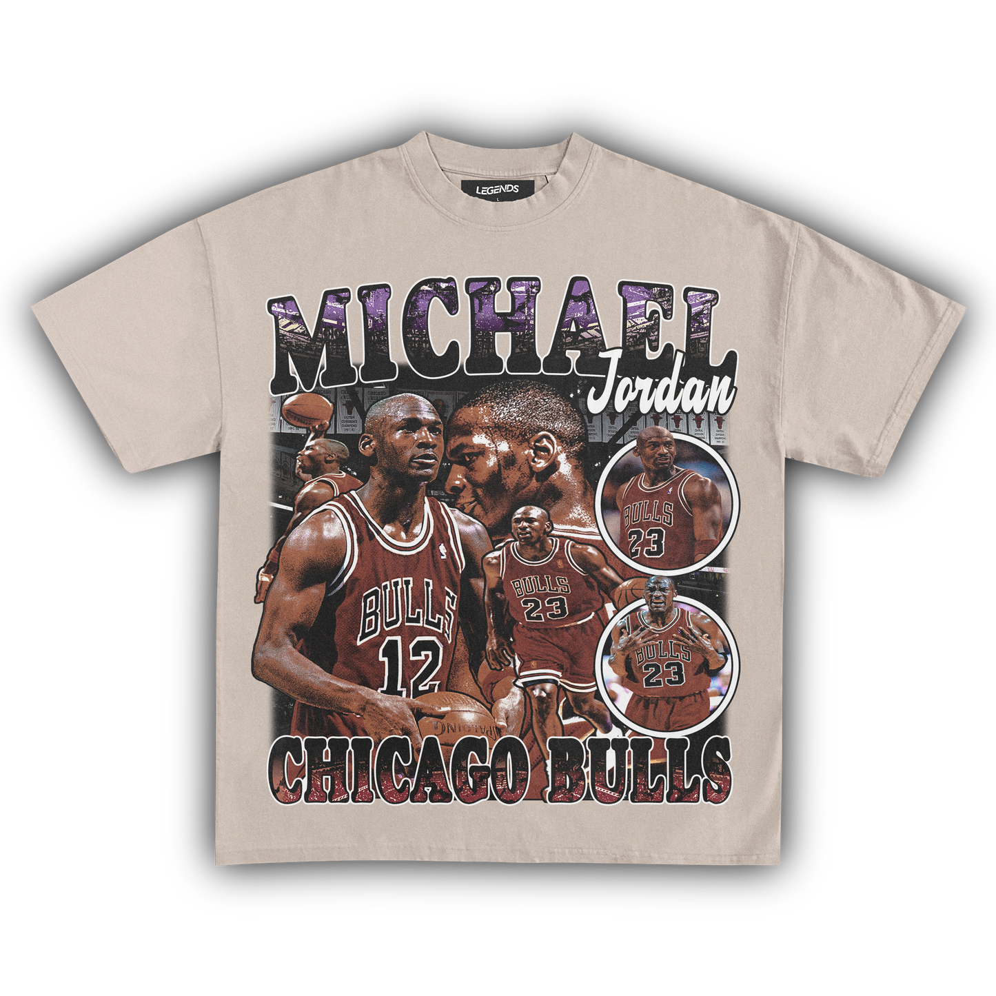 JORDAN RETRO BULLS TEE