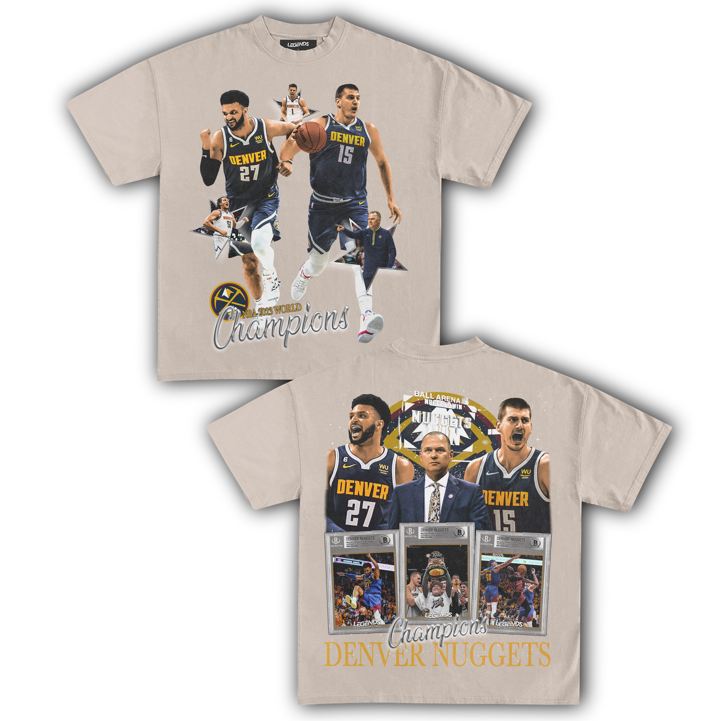 NUGGETS NBA CHAMPIONS TEE