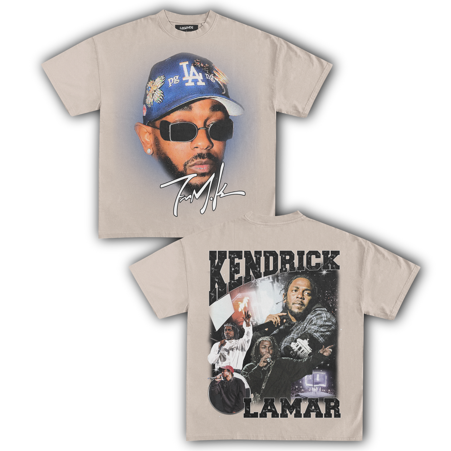 KENDRICK LAMAR BIG FACE TEE