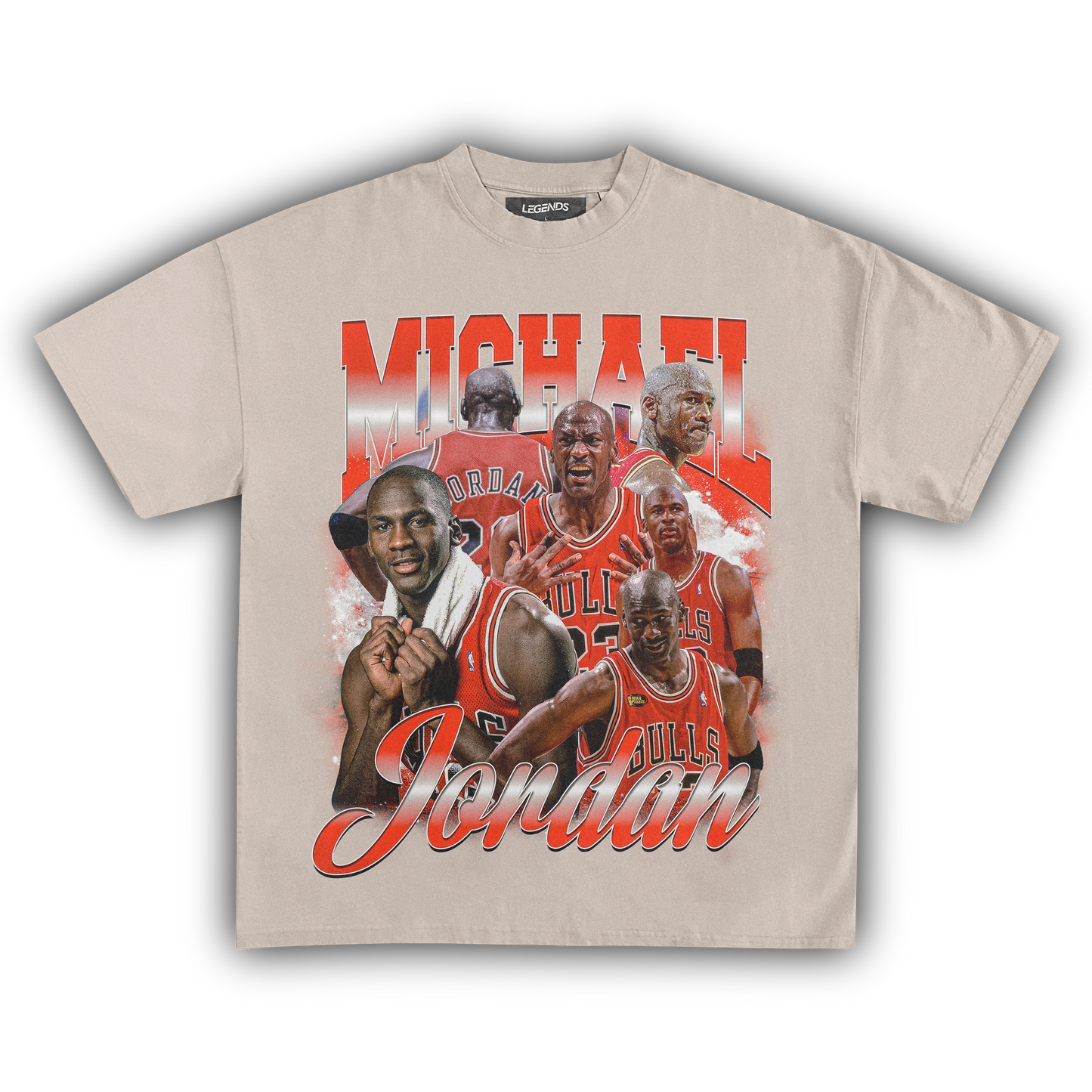 MICHAEL JORDAN CHICAGO BULLS TEE