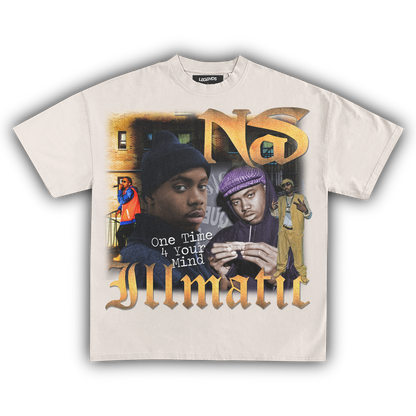 NAS ILLMATIC VINTAGE TEE